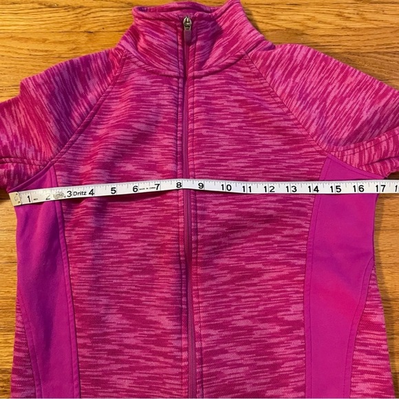 TekGear Women’s Pink Zip Up Fleece Activewear Jacket Sweatshirt Small - Picture 11 of 11